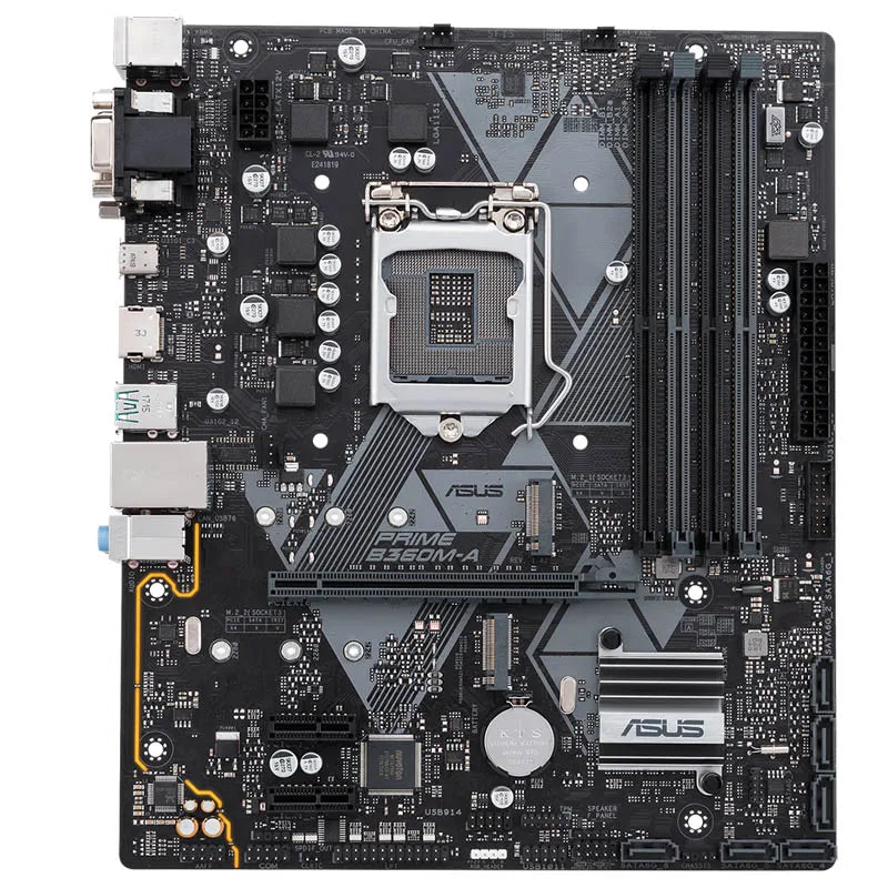 Asus PRIME B360M-A With Intel B360 LGA 1151 Micro-ATX Desktop Motherboard