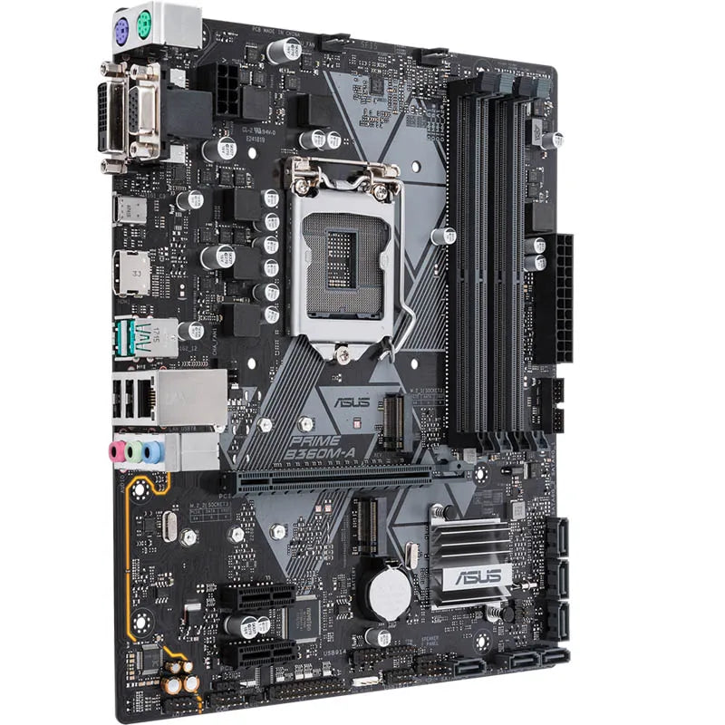 Asus PRIME B360M-A With Intel B360 LGA 1151 Micro-ATX Desktop Motherboard