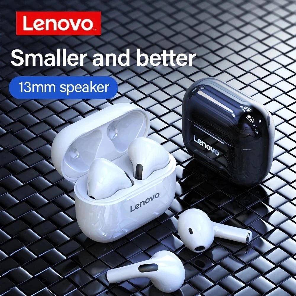 Lenovo LP40 Wireless Earbuds – Bluetooth 5.0 Touch Control
