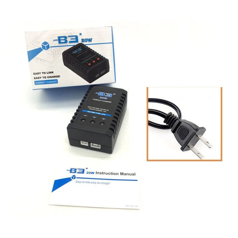 IMAX B3 PRO B3S 20W 1.6A Compact Portable Battery Balance Charger for 2s-3s 7.4v-11.1v Battery For RC Hobby Dropship Wholesale