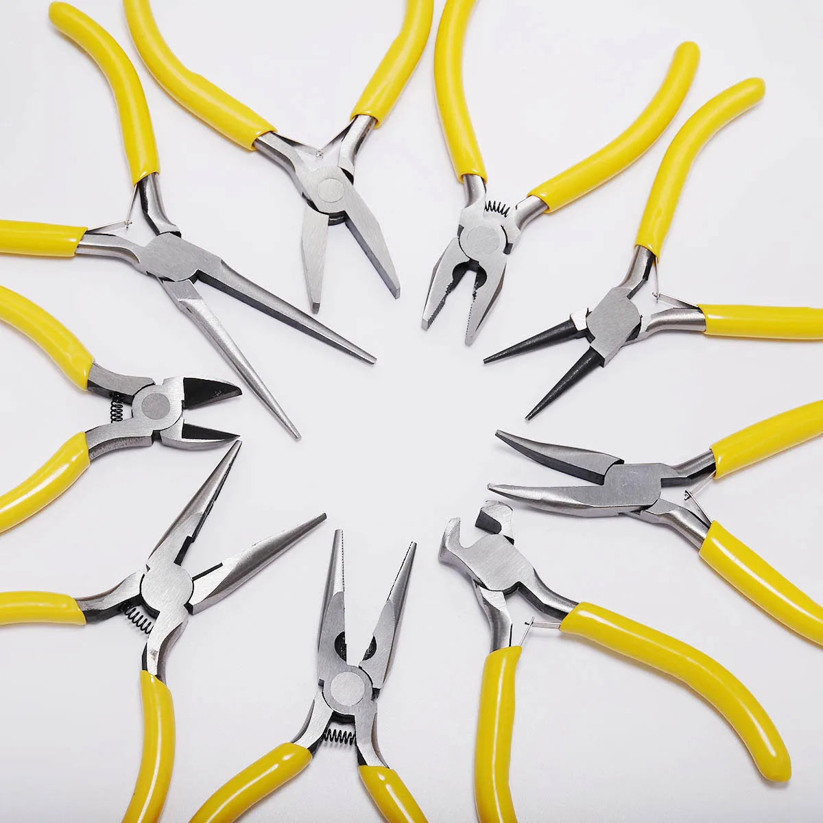 Multifunctional Hand Tools Jewelry Pliers Equipment Round Nose End Cutting Wire Pliers For Jewelry Making Handmade Accessories