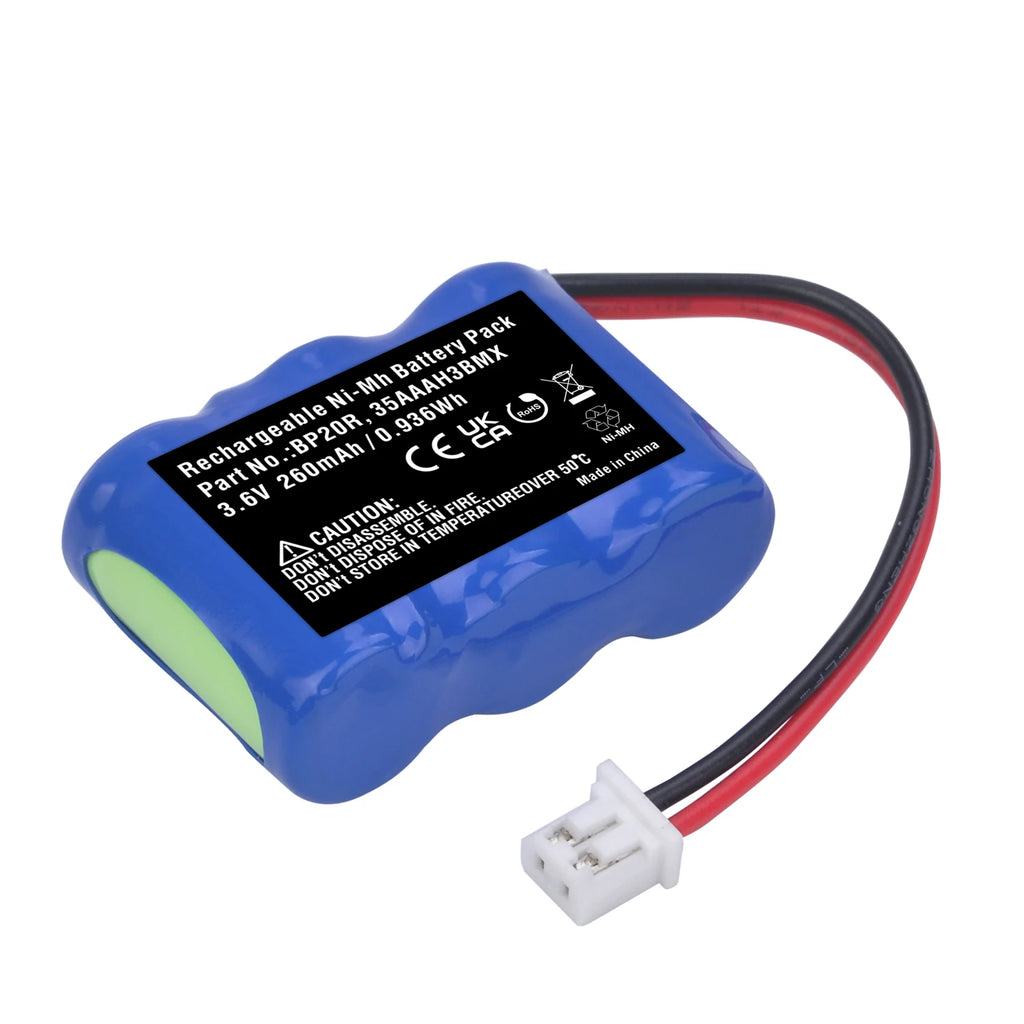 Batmax Battery for Dogtra Receiver BP20R, 200NCP, 202NCP, 280NCP, 282NCP, 300M, 302M, 7000M, 7002M Remote Controller