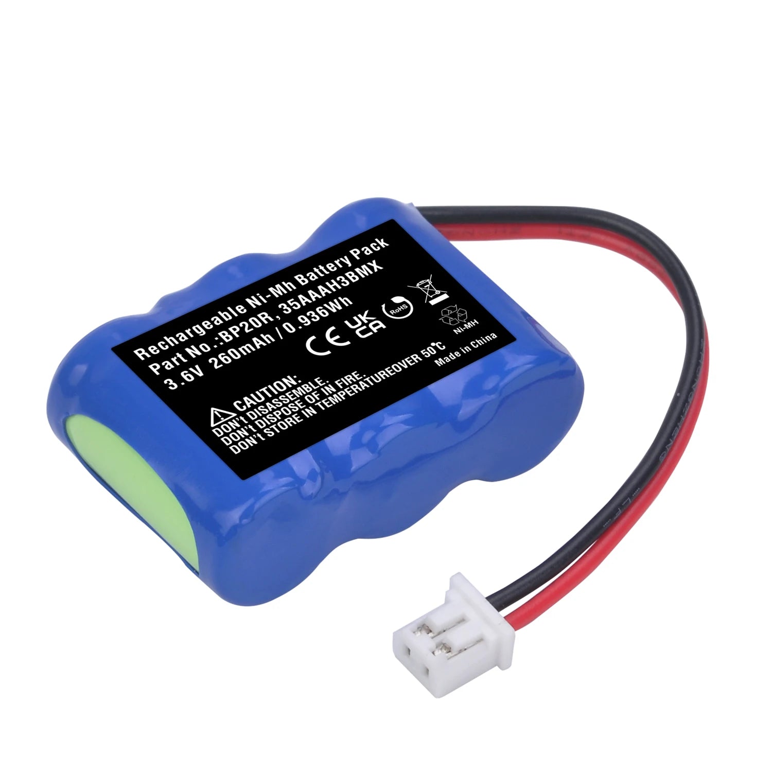 Batmax Battery for Dogtra Receiver BP20R, 200NCP, 202NCP, 280NCP, 282NCP, 300M, 302M, 7000M, 7002M Remote Controller