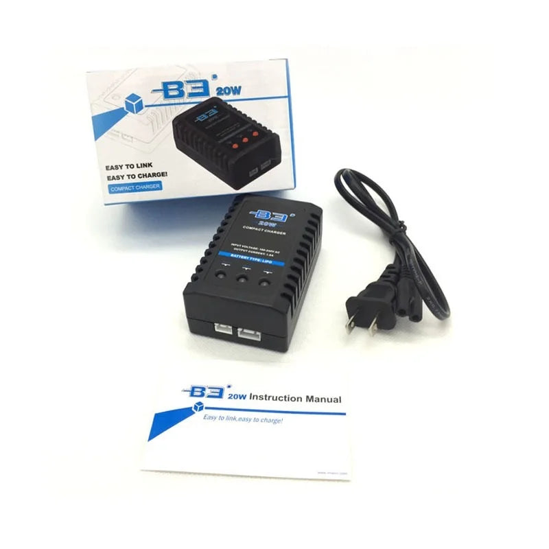 IMAX B3 PRO B3S 20W 1.6A Compact Portable Battery Balance Charger for 2s-3s 7.4v-11.1v Battery For RC Hobby Dropship Wholesale