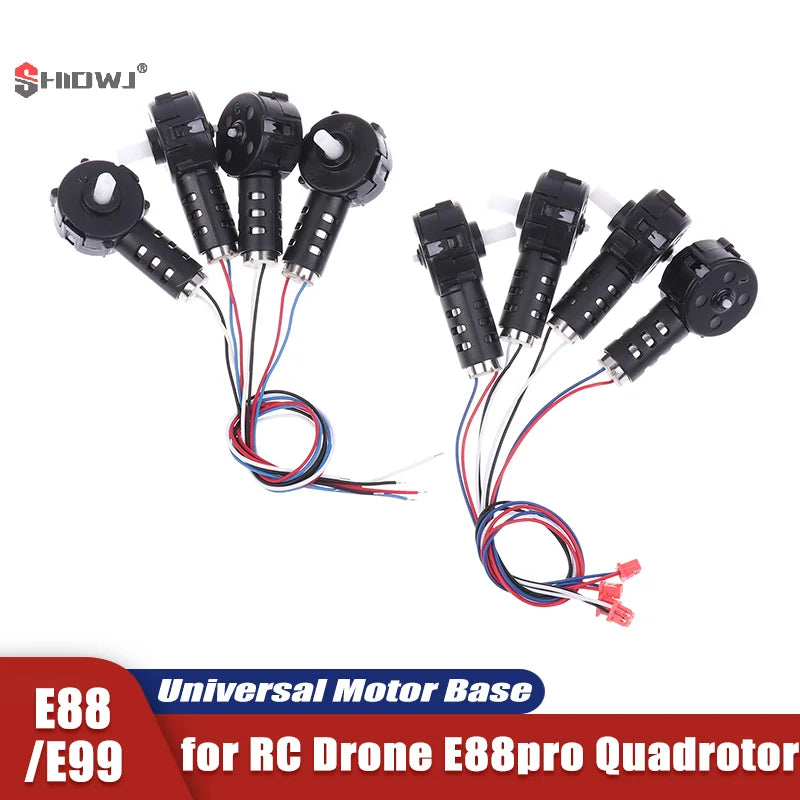 Universal E88/E99 Folding Remote-controlled Drone Motor Base For RC Drone E88pro Quadrotor Spare Parts Engines Big Gear