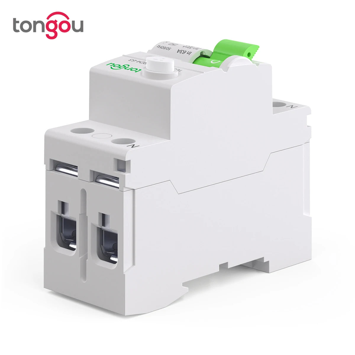 AC Type RCCB Electromagnetic Residual Current Circuit Breaker AC ELCB 2 Pole 16A 25A 40A 63A RCD 30mA TONGOU
