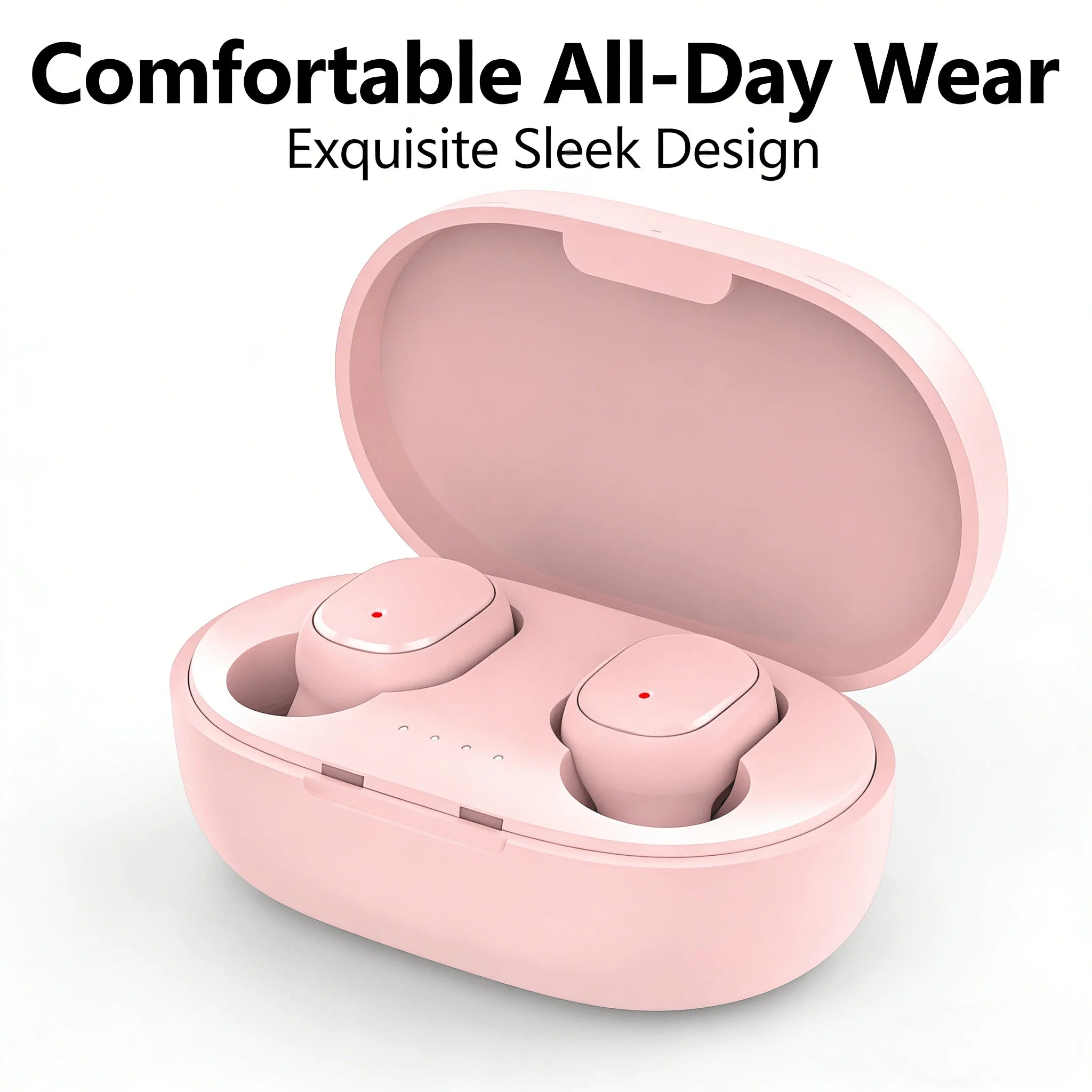 TWS Wireless Earbuds with Bluetooth 5.3, HiFi Stereo Sound, Long Battery Life and Touch Control.