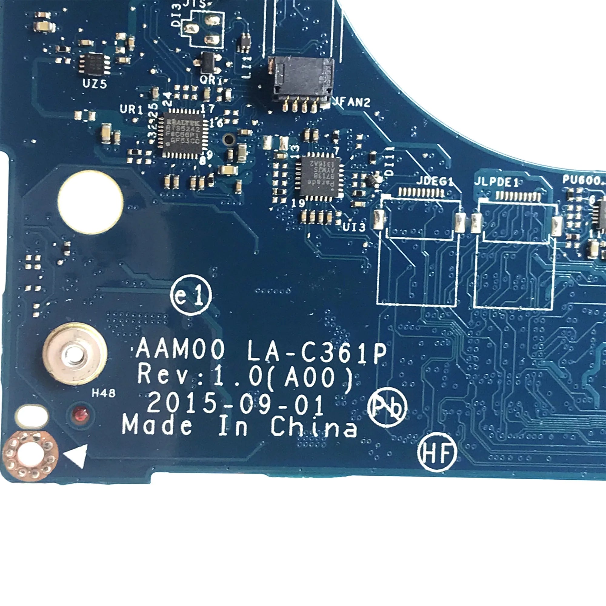 LA-C361P FOR DELL P56F XPS 15 9550 Precision 5510 laptop motherboard DDR4 with I5 I7 CPU GTX960M M1000M GPU 100% Fully tested