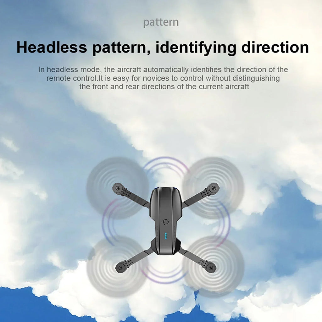 New E99 Pro HD 4K Drone Dual Camera High Hold Mode Foldable Mini WIFI Aerial Photography RC Quadcopter Toys Helicopter Dron
