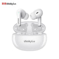 Lenovo Thinkplus XT88 True Wireless Earbuds Bluetooth 5.3, Low Latency Stereo Headphones with 12H Playtime, Metal Diaphragm