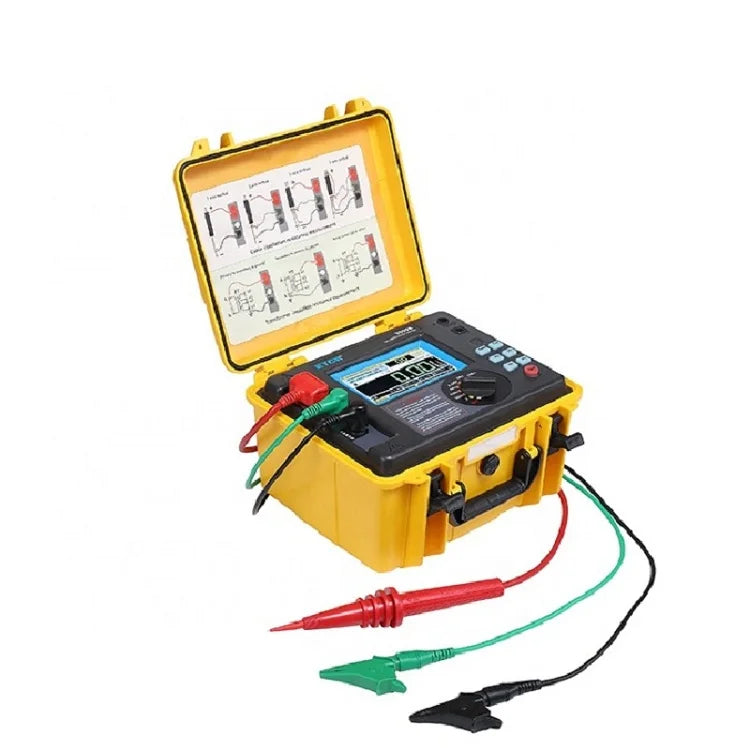 ETCR3500 ETCR3500B High Voltage Insulation Resistance Tester 5KV 10KV 5TΩ Digital Earth Resistance Multimeter RAMP FR DAR STEP