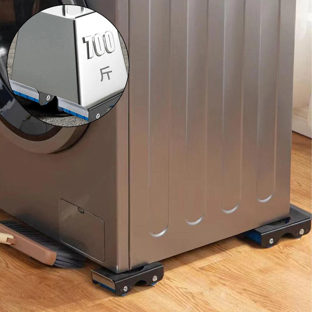Furniture Casters Furniture Moving Dolly Tools Heavy Duty Lifter Washing Machine Mobile Pulley Labor-Saving Furniture Mover Tool