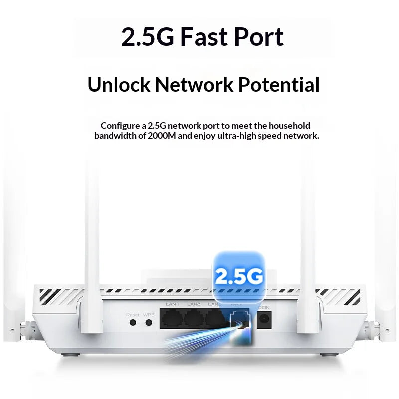 ASUS RT-BE57 TUF Gaming Router WiFi7 2.5G Port Gaming Wireless Acceleration AiMesh Compatible BE3600 wifi 7 5g router