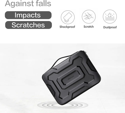 13 14 15 16 inch Hard Shell Laptop Case for MacBook Air Pro Dell Waterproof EVA Notebook Carrying Case Briefcase Handbag Cover