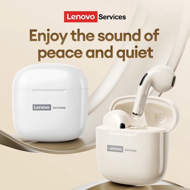 Choice Lenovo Wireless Bluetooth Earphones ENC Noise Reduction Low Latency Gaming Headset Pro 6 Business Earbuds Music LE201