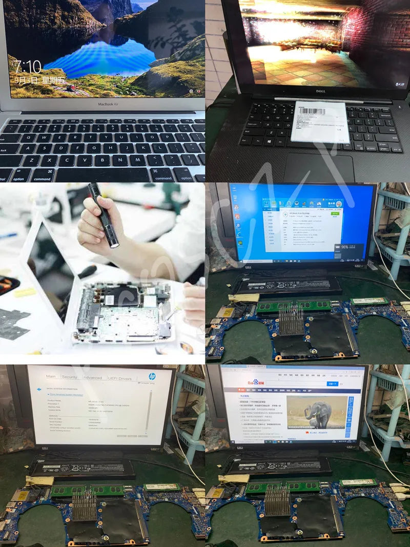 LA-E993P Mainboard For Dell 5587 Laptop Motherboard With I5/I7-8th Gen CPU N17P-G1-A1 GTX1050TI 100% Fully Tested Working Well