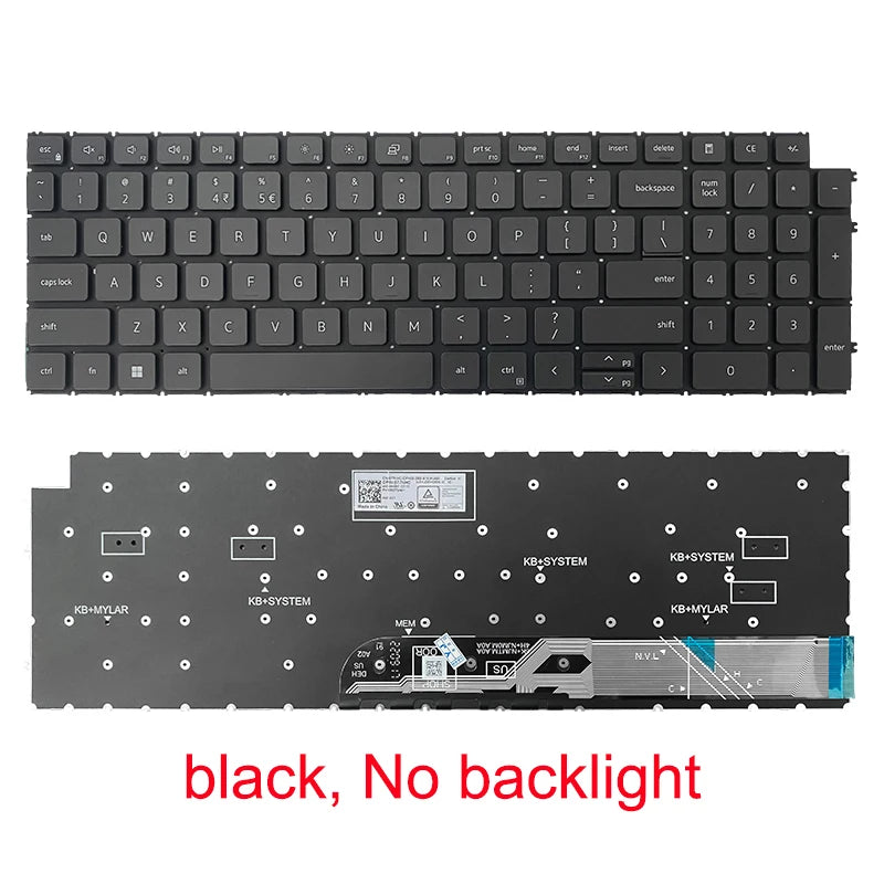 For Dell Inspiron 15 5510 5515 5518 3520 3525 3530 3535 P112F Laptop alternate keyboard