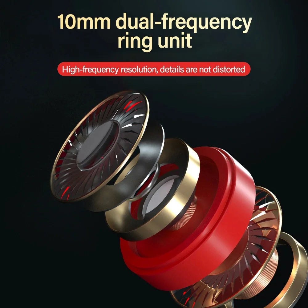 Lenovo Thinkplus XT89 Bluetooth Hardphones TWS Wireless Earphones HD Earbuds ENC Noise Reduction Suitable for sports