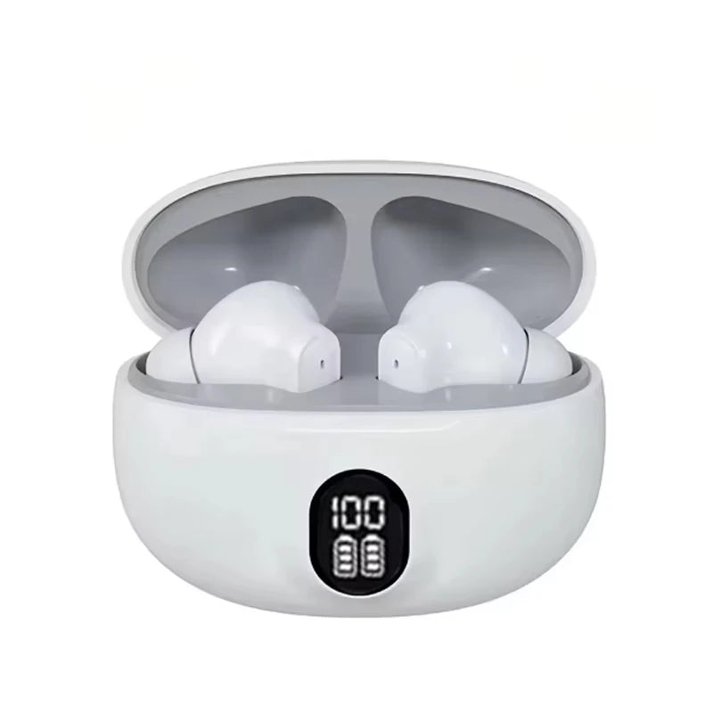 895B-New TWS Wireless Earphones with LED Display, Hi-Fi Stereo Sound Bluetooth 5.3 Earbuds Latency for Gaming/Sports/Music