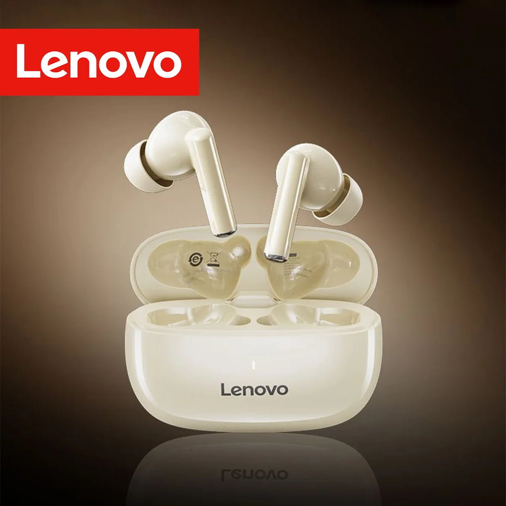 Lenovo In-Ear Tws Bt5.4 Wireless Earbuds with Mic Hd Call Hifi Music Low Latency Stereo Noise Cancelling Headphones Earphones
