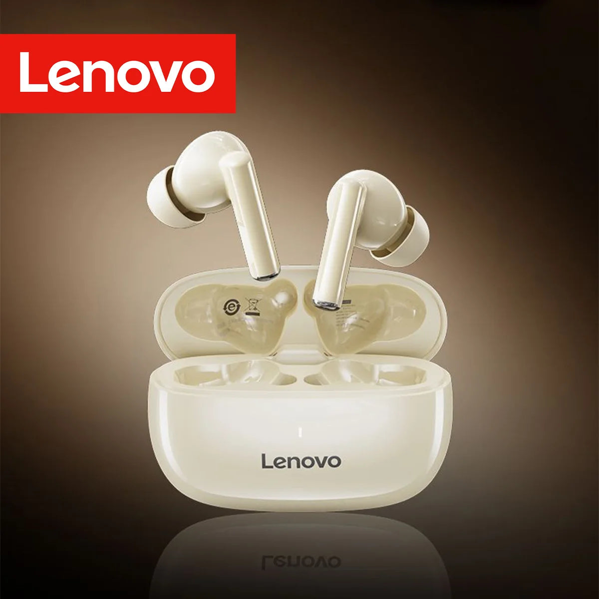 Lenovo In-Ear Tws Bt5.4 Wireless Earbuds with Mic Hd Call Hifi Music Low Latency Stereo Noise Cancelling Headphones Earphones