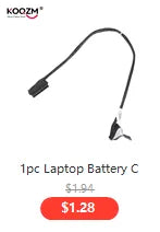 1pc Laptop Battery Cable Connector For Dell Latitude 5480 5490 5491 5495 E5480 Battery Flex Cable Replacement