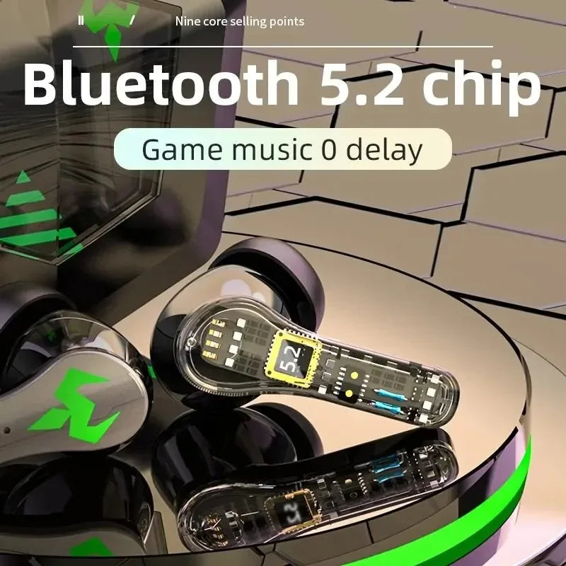 N35 TWS Gaming Earphones Touch Wireless Headphones Bluetooth 300mAh Battery Long Standby Earbuds HIFI Waterproof Headset