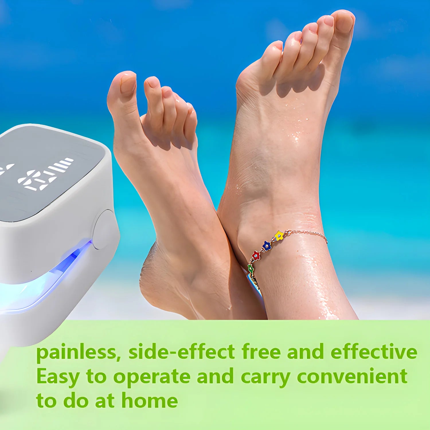 White/Black Fungal Nail Laser Device Repair Nails Fungus Onychomycosis Nail Fungus Cleaning Laser Device Foot Nail Care Tools