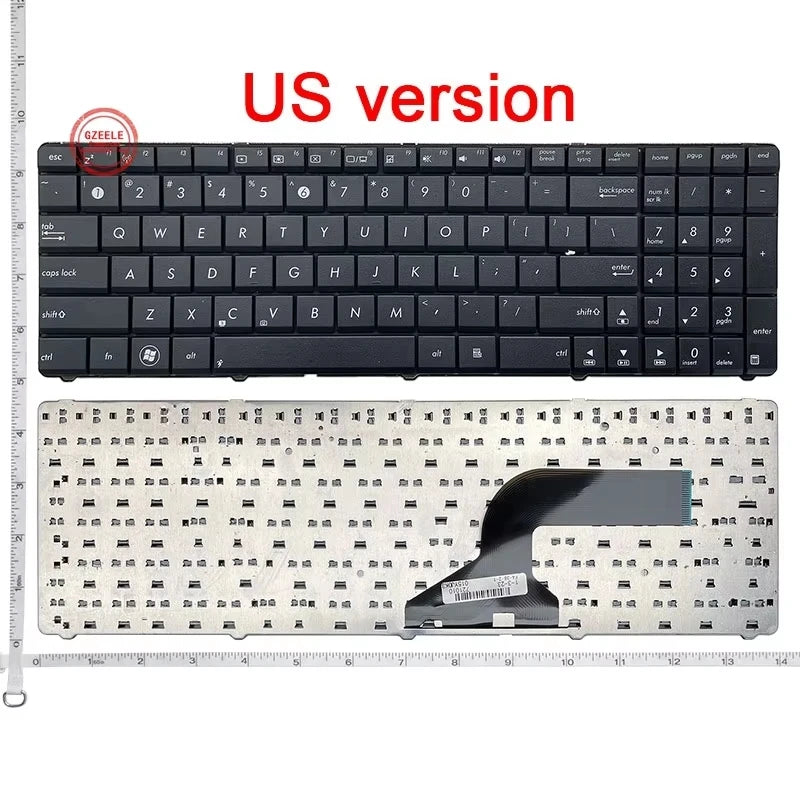 US Keyboard for ASUS K52 K52F K53 K54 K72 K73 A52 A53 A73 U50 N50 N51 N52 N53S N61 N70 N70S N73 G51 G53 G73 X53