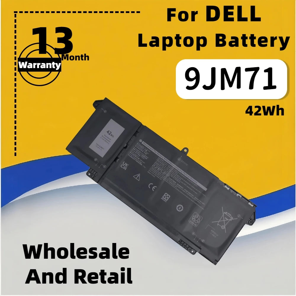 FRLESUI 7FMXV 9JM71 Laptop Battery For DELL Latitude 5320 7320 7420 7520 Series HDGJ8 MHR4G TN2GY 4M1JN 1PP63