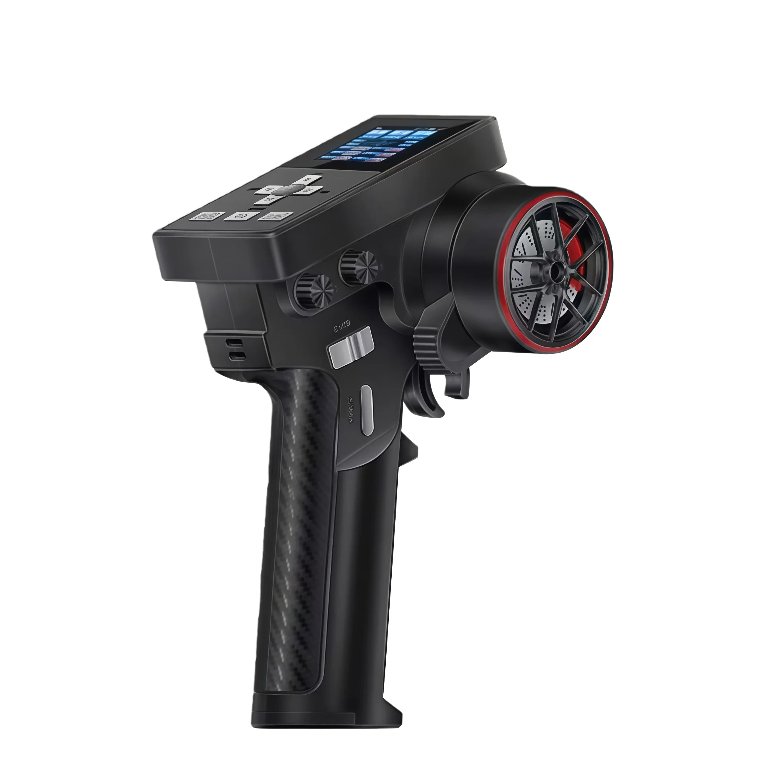 HOTRC CT-8B color screen CT8B remote control 8-channel 2.4G receiver color screen voltage feedback vehicle and ship model