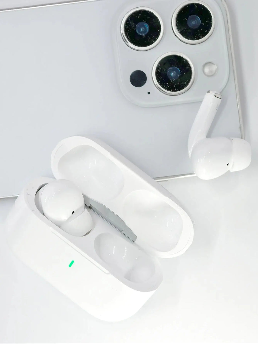 TWS Wireless Bluetooth Earbuds, In-Ear Noise Cancelling Headphones with Charging Case, 3-4H Single Playtime, 8-10H Total Battery