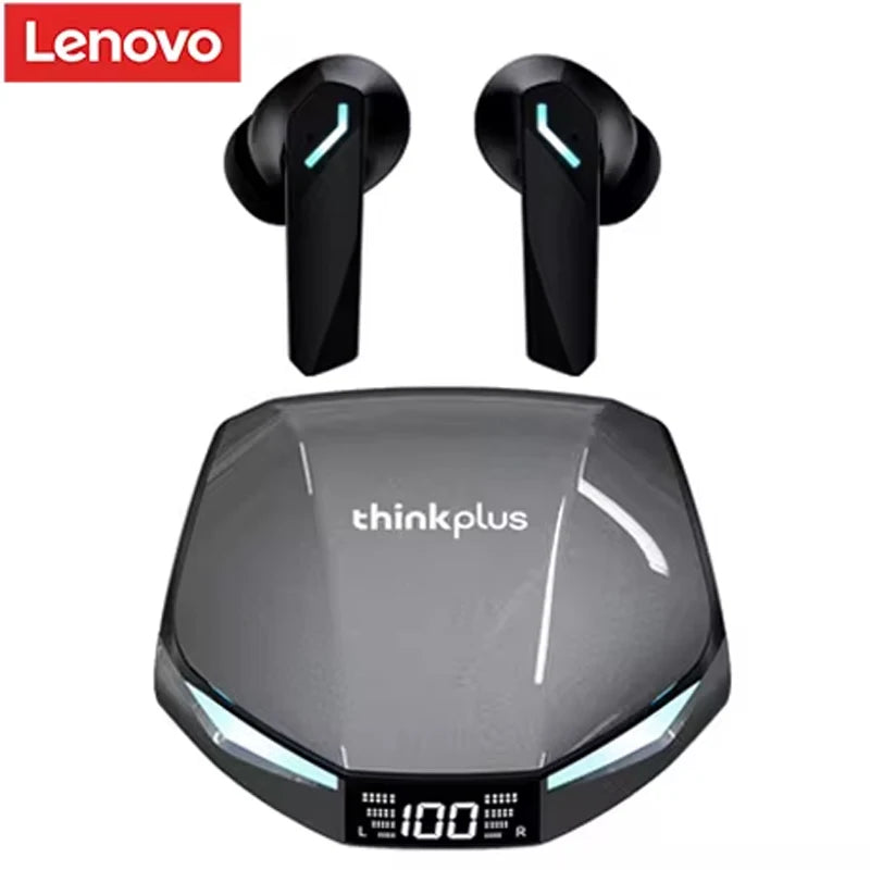 2026 New Lenovo XT53 Bluetooth 5.4 Earphones LED Power Display Gaming Headphones Waterproof Anti-sweat Upgraded Wireless Earbud