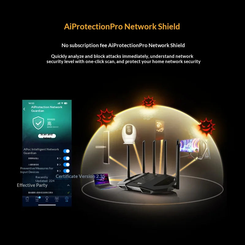 asus router wifi 7 be6500 tuf gaming router ai router home wifi random group routing mesh wireless공유기 5g 라우터 와이파이