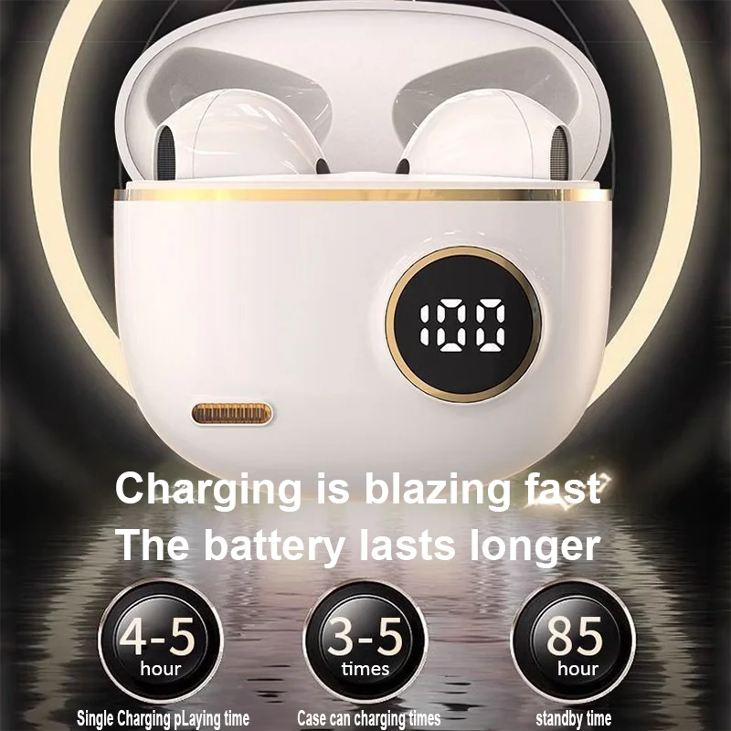 Bluetooth Earphone Wireless Headphone P9Pro-TWS HD-Call HiFi Stereo Headset ENC Noise Cancelling Earbuds For Xiaomi Air ipad