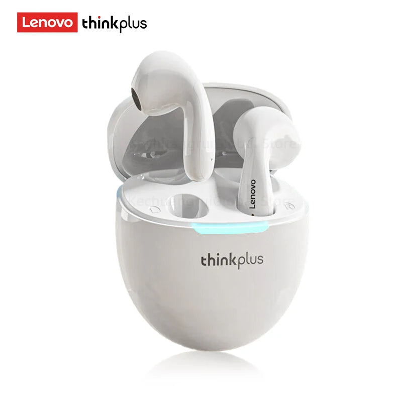 2025 Original Lenovo LP48 TWS Earphone Wireless Bluetooth 5.4 Headset Half In Ear Noise Reduction Free EarBuds For Huawei iPhone