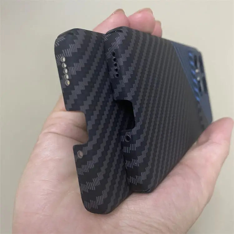 Carbon Fiber Hard Back Cover, Shockproof Case, Xiaomi 14, 13T, 13, 12T, 12, 11, 10, Poco X6, F5 Pro