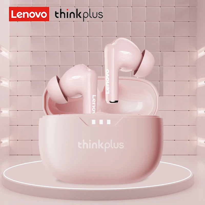2025 Original Lenovo Earphone Wireless Bluetooth 5.3 Headphones HiFi Stereo Noise Reduction Sport Earbuds Touch Control New Gift