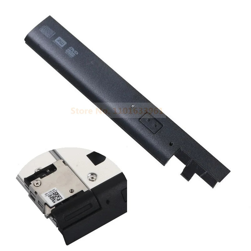 Bezel Panel + Eject Lock Latch 2nd Hard Drive HDD SSD Optical Caddy Frame for Dell Latitude E6320 E6420 E6520 E6330 E6430 E6530