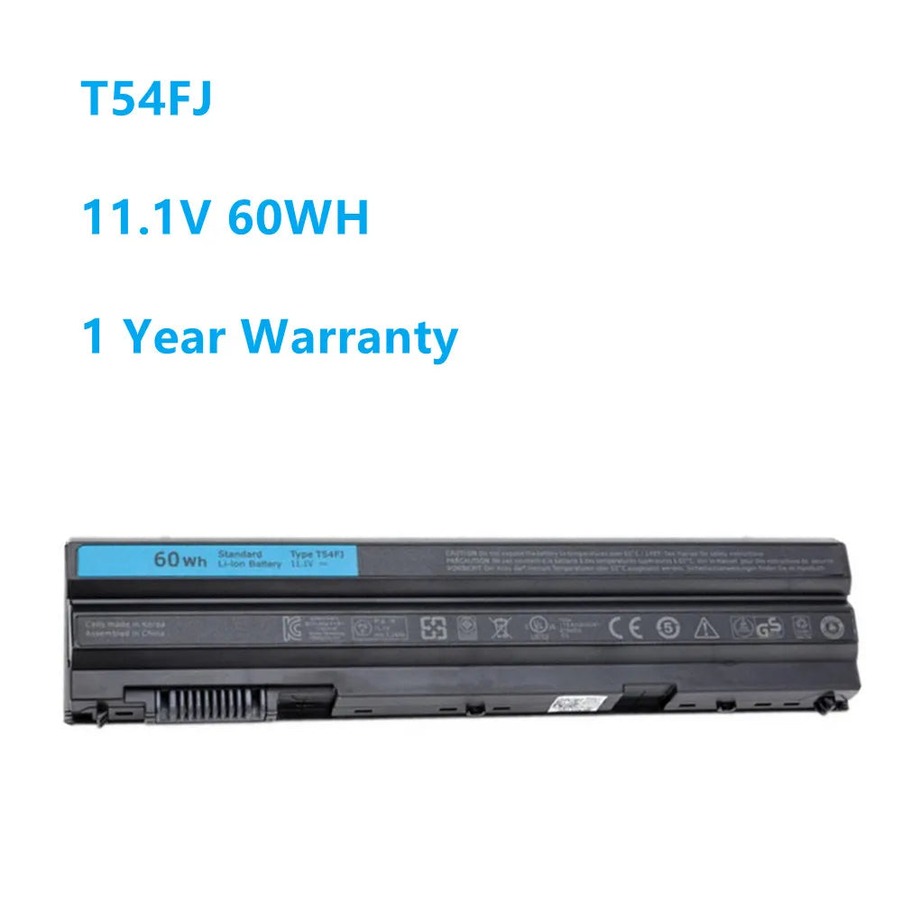 T54FJ 96JC9 Laptop Battery For Dell Latitude E6540 E6440 E5530 E5430 E6520 E6420 Precision M2800 N3X1D
