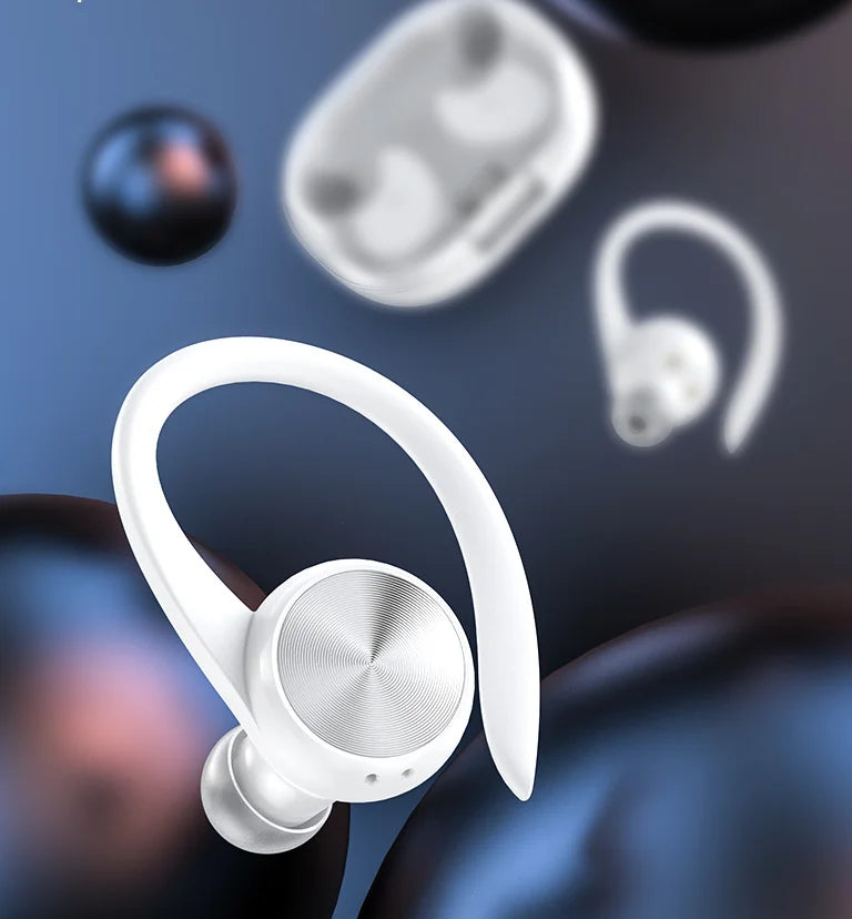 TWS true wireless stereo headphones, featuring an ear-hook design, high-fidelity sound quality, and high-definition calls,