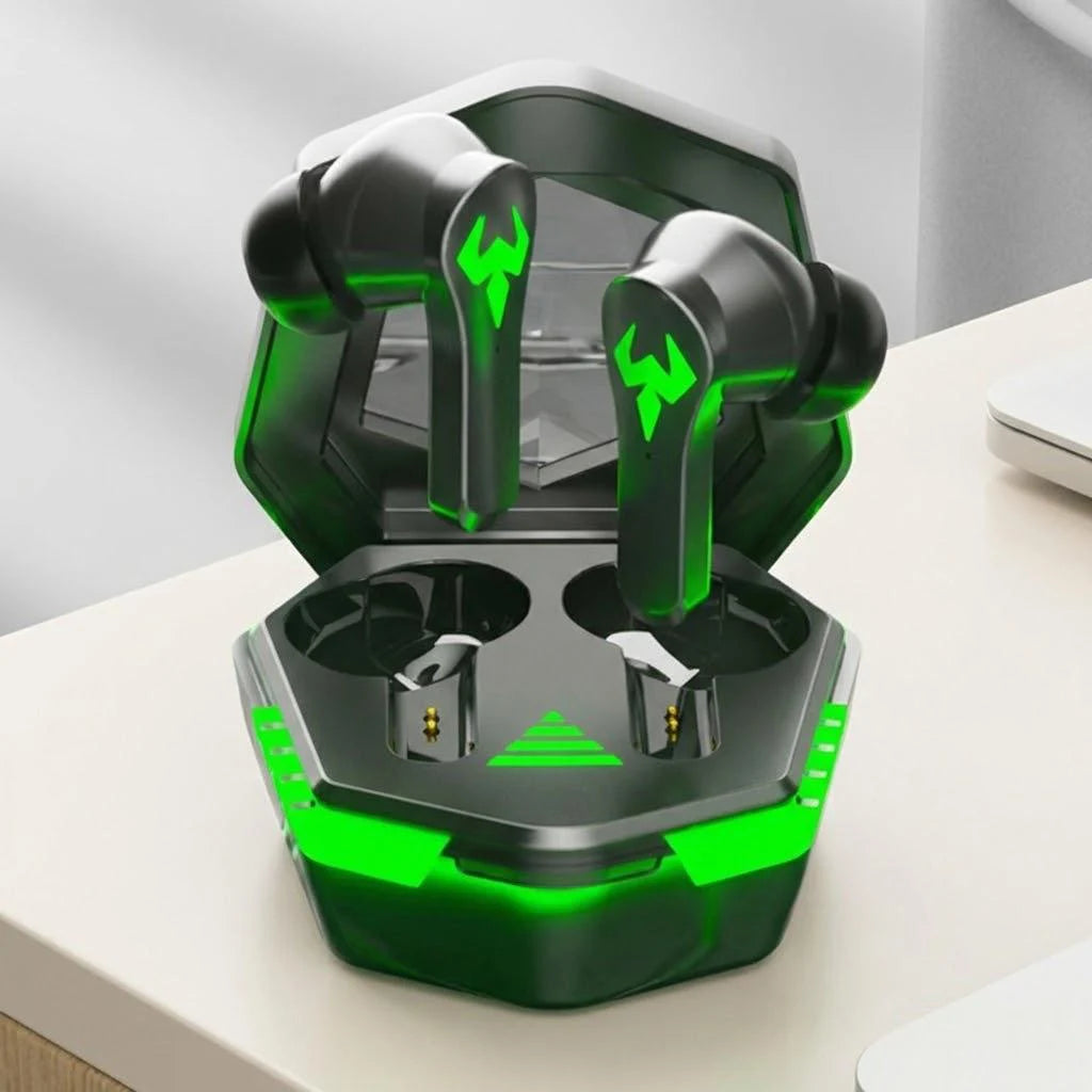 TWS Gaming Headsets Wireless Earphones 9D Stereo Surround Sound Quality Bluetooth Headphones with Microphone Earbuds
