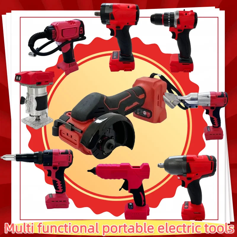 Multi-Functional Tools Such as Rangefinders Angle Grinders Electric Wrenches Drills Blowers and Impact Wrenches For 18V Battery