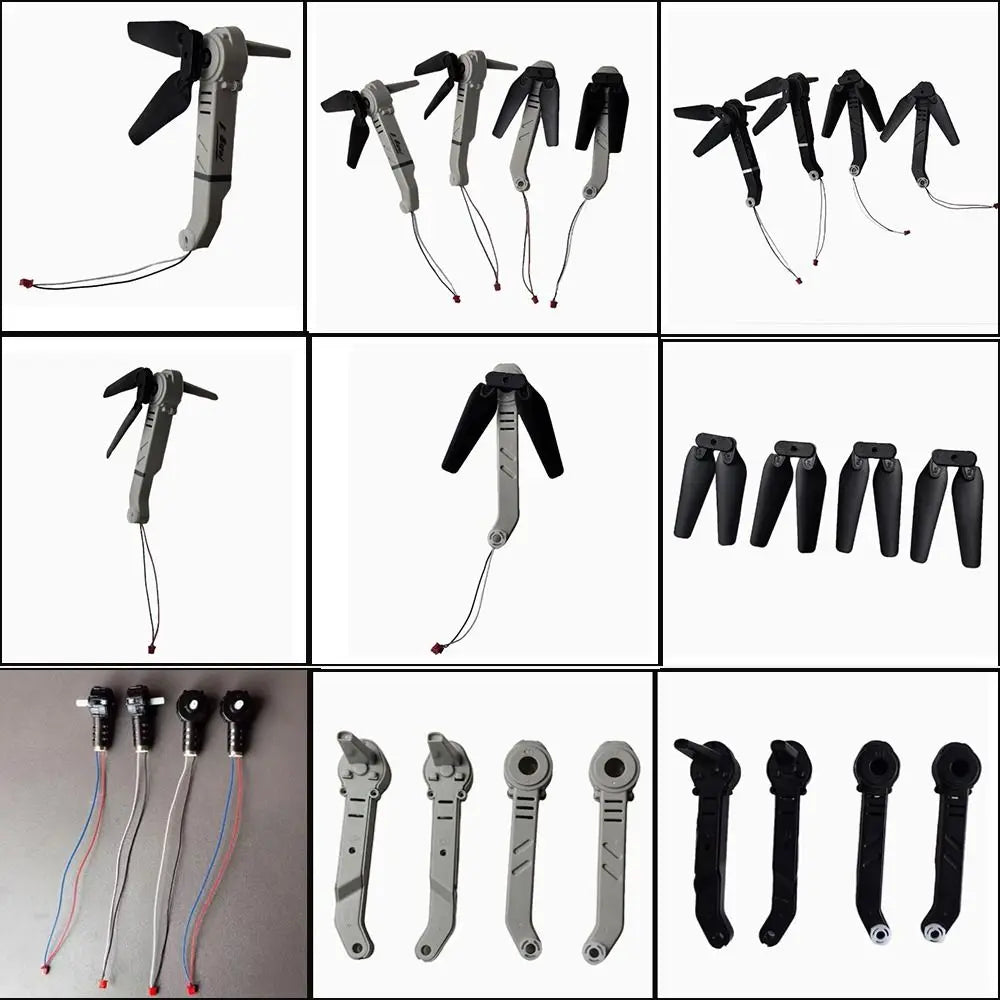 Engines Big Gear Folding Remote-controlled Drone Propeller Universal 10 Styles E88 RC Drone Arm E88pro Quadrotor Spare Parts