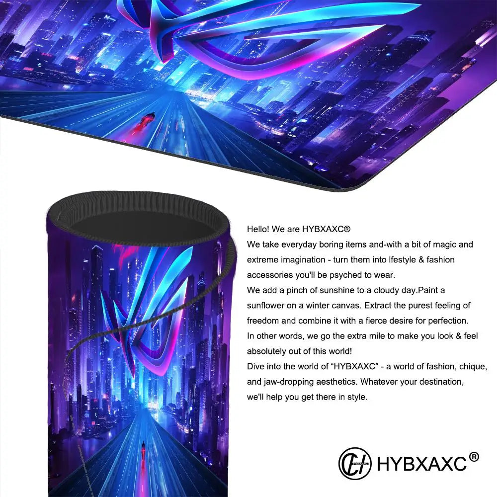 Asus Rog Mause Pad Anime Mouse Mats Gaming Computer Desk Mat Mouse Carpet Pc Accessories Gamer Mouse Pad Speed Rubber Mat