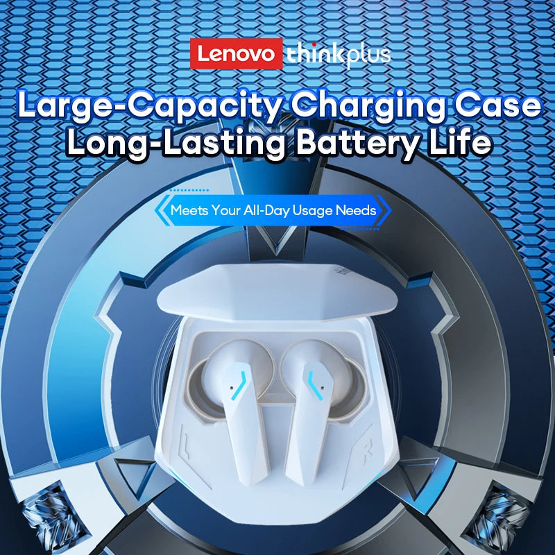 Lenovo GM2 Pro Gaming Earphones Bluetooth 5.3 Sport Headset Dual Mode HD Call Noise Reduction Earbuds with Mic Music Earphones