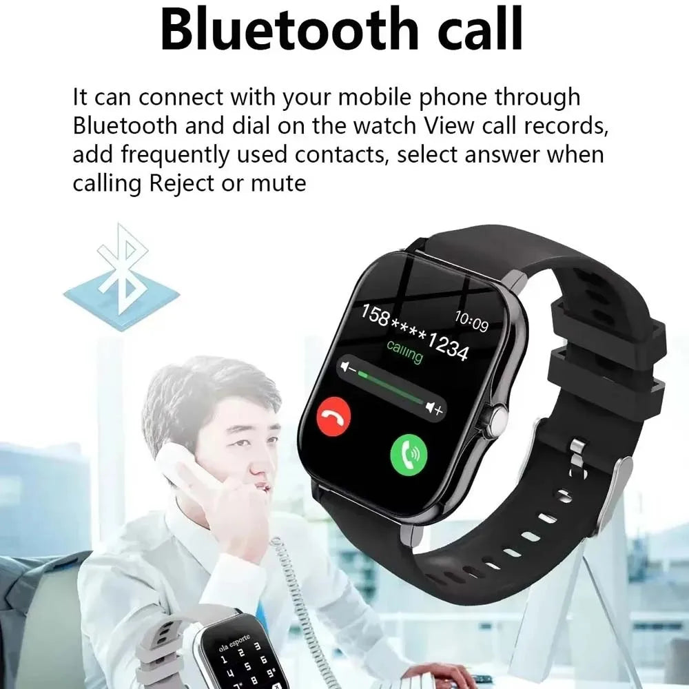 2026 New Smart Watch for Men Women Sport Selling SmartWatch 1.83'' Full Screen Wireless Call Sports Fitness Holiday Gift Android