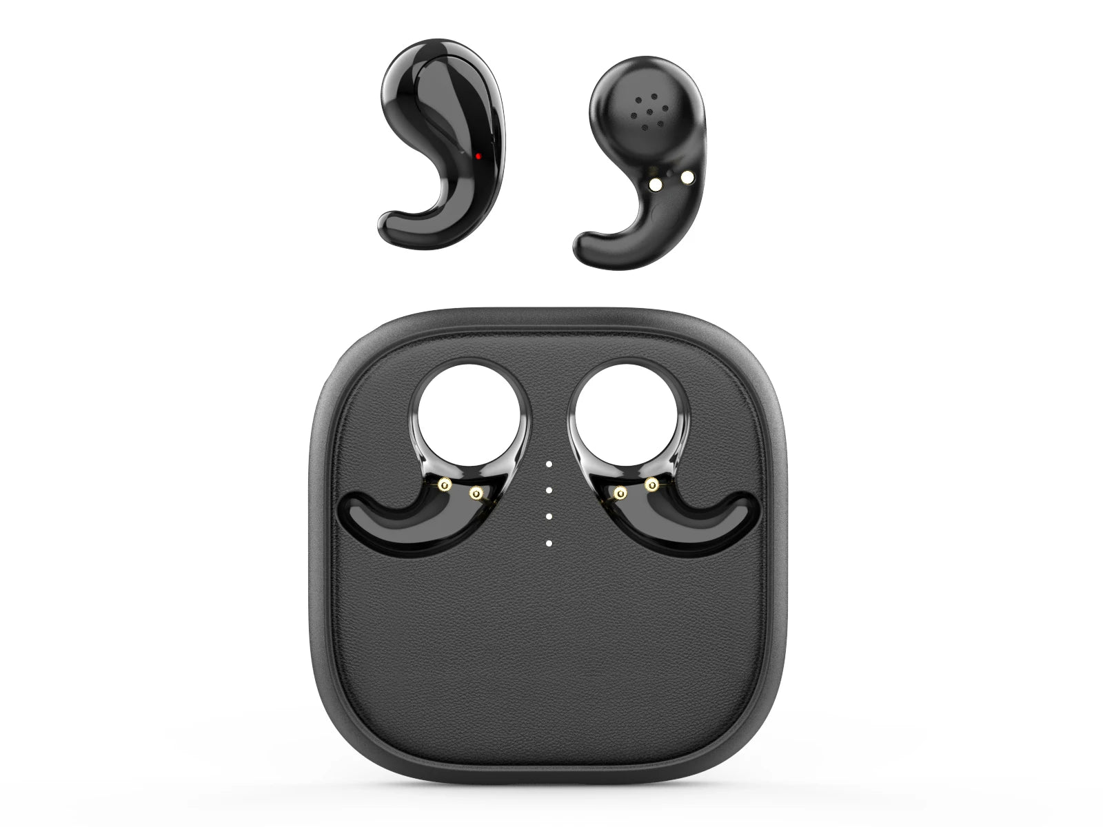 T70 Trendy TWS Wireless Earbuds, Sleek Lightweight, USB-C Charging, Comfortable Fit Sleep Earbuds