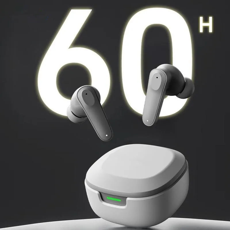 A98 Wireless Bluetooth earphones, in-ear type, noise-canceling, call function, touch control, portable and versatile headphones.