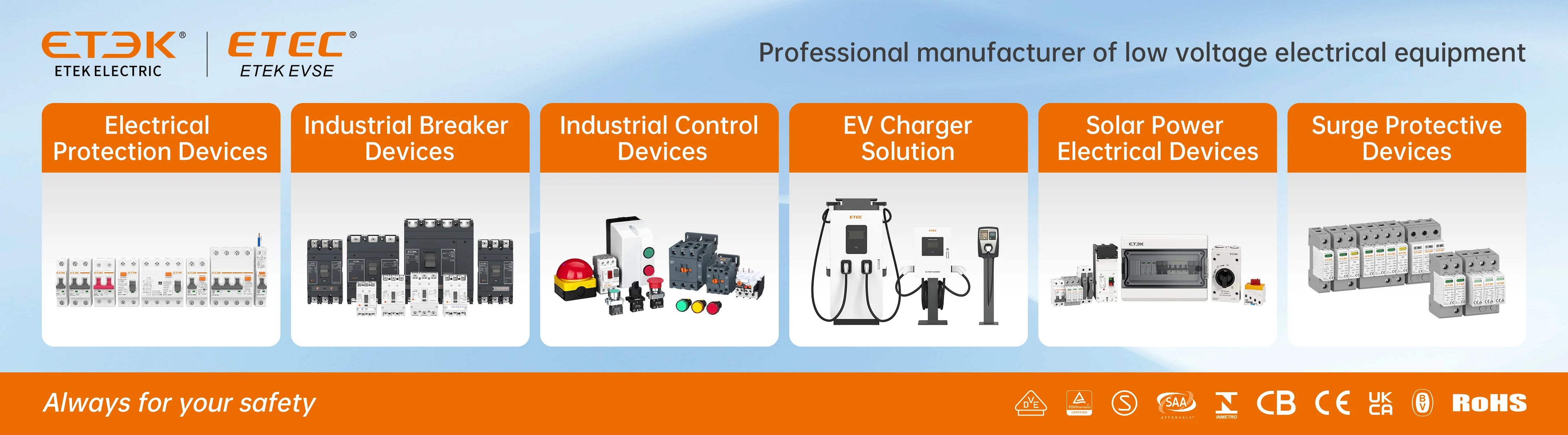 ETEK RCD RCCB Type A Electromechanic Residual Current Circuit Breaker A type 2Pole 10KA 25A 40A 63A 80A 100A 230V 30ma EKL6-100H